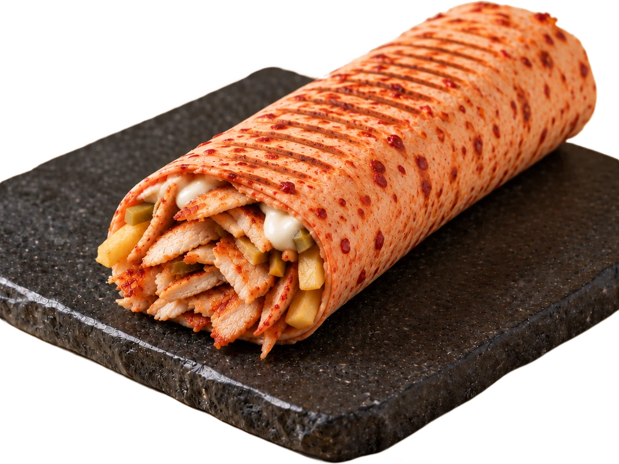 شاورما دجاج صاروخ حار